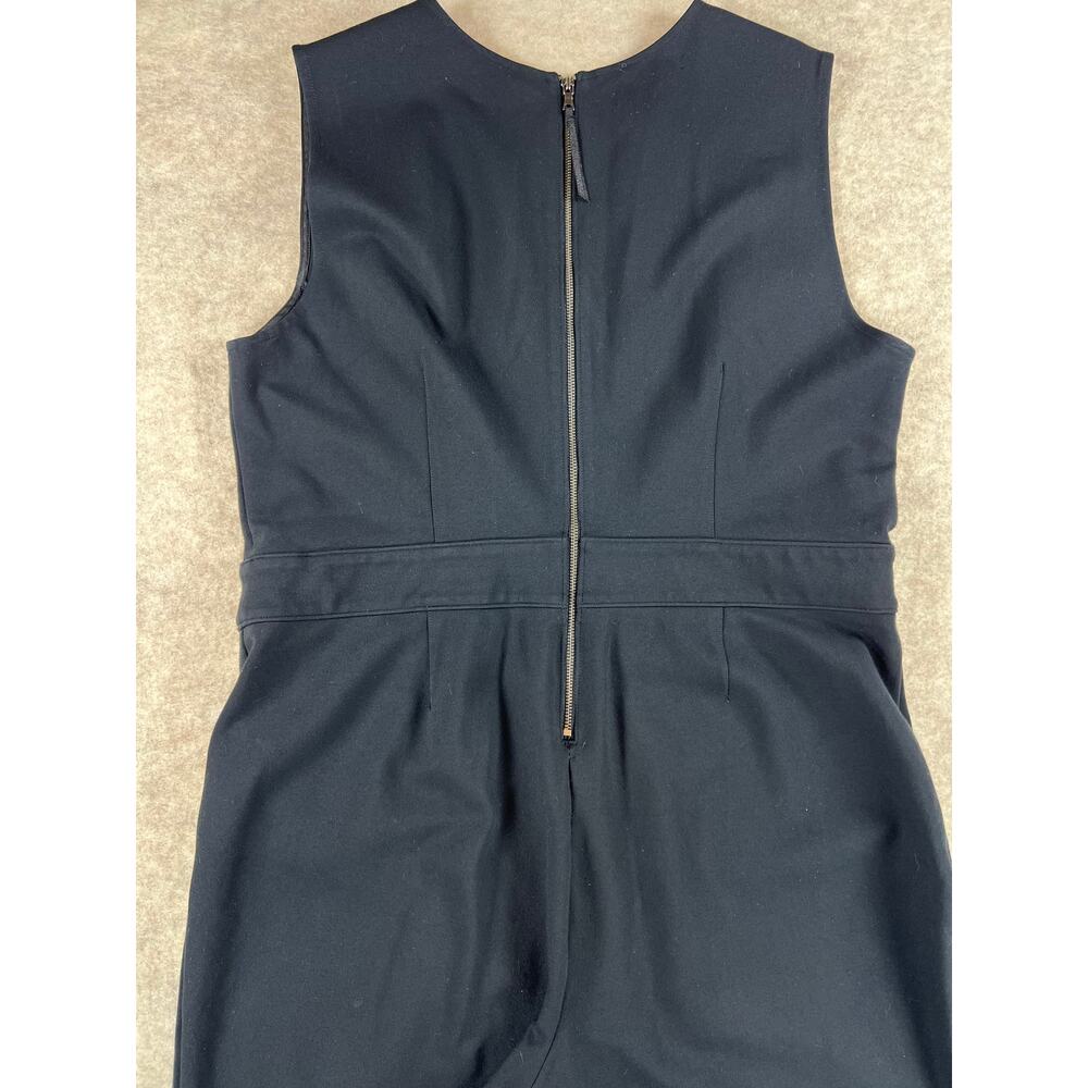 Spanx The Perfect Sleeveless Jumpsuit Black Ponte Flare Stretch 20383Q Size XL - Picture 5 of 9